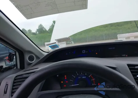 2012 Honda Civic Hybrid from USA, damaged, VIN JHMFB4F25CS000250